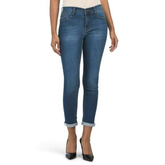Angels Jeans Denim - NWT Angels Forever Young Women's High Rise Tummy Tech Panel Denim Skinny Jeans